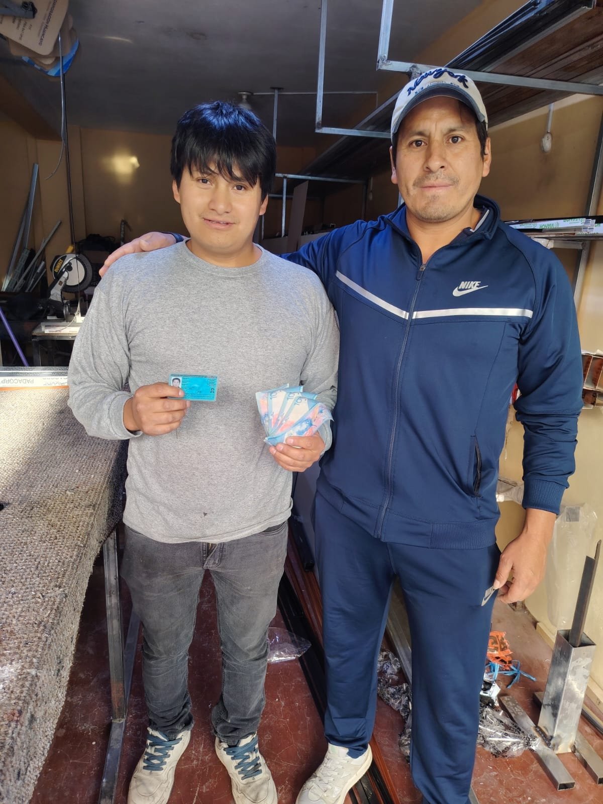 Fotografía del ganador